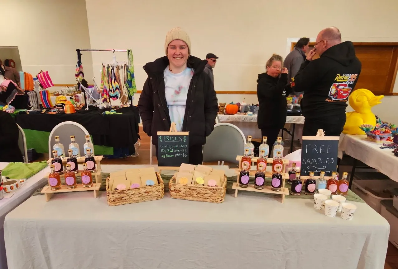 Meadows market scene